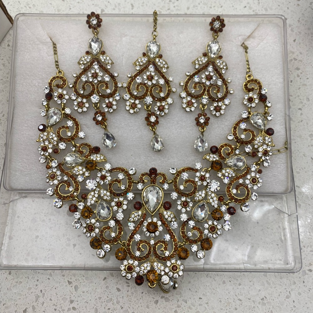 Indian Jewellery Necklace Set